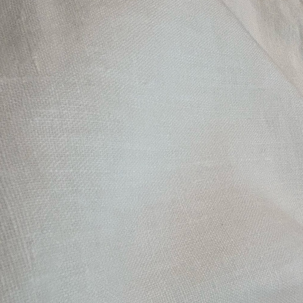 FLAX Button Down 100% Linen Blouse w/Two Front Pockets and Pearl Buttons Size L - Picture 9 of 11